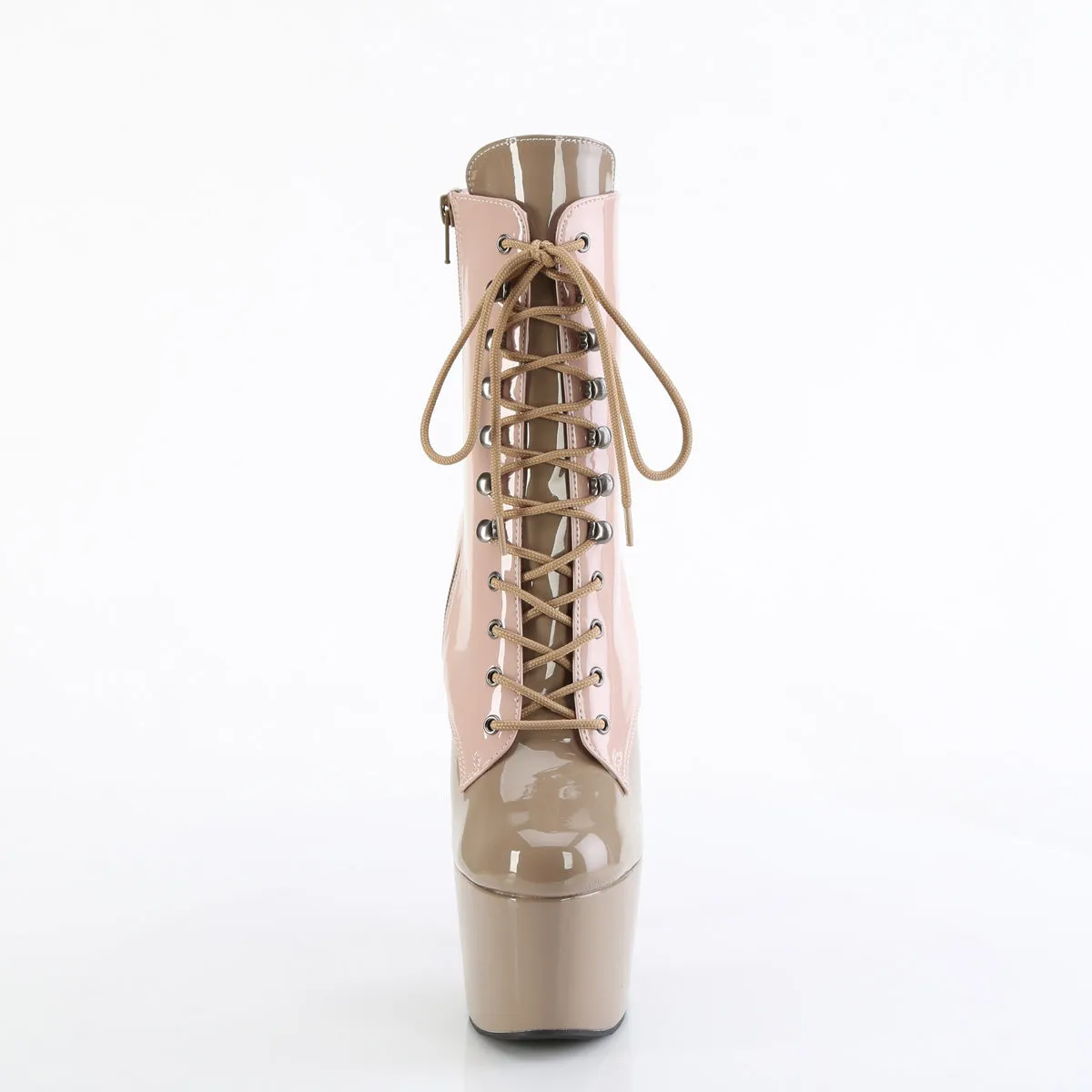 ADORE-1020DC Pleaser Lace Up Pole Dancing Ankle Boots