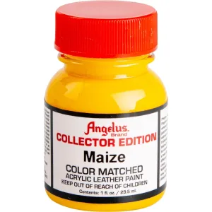 Angelus Collectors Edition Acrylic Paint Maize #321 29Ml Use On Leather, Vinyl Or Fabric
