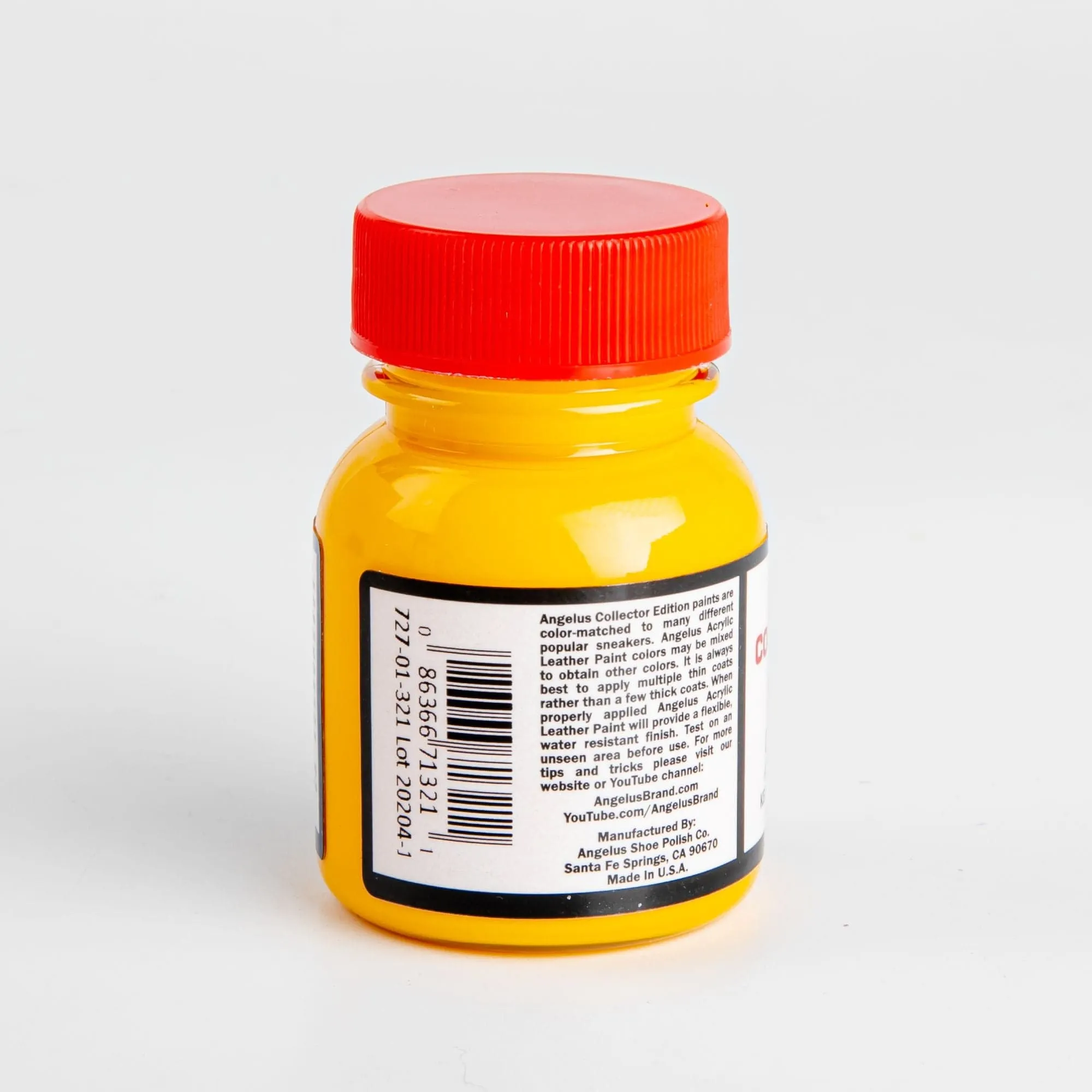 Angelus Collectors Edition Acrylic Paint Maize #321 29Ml Use On Leather, Vinyl Or Fabric