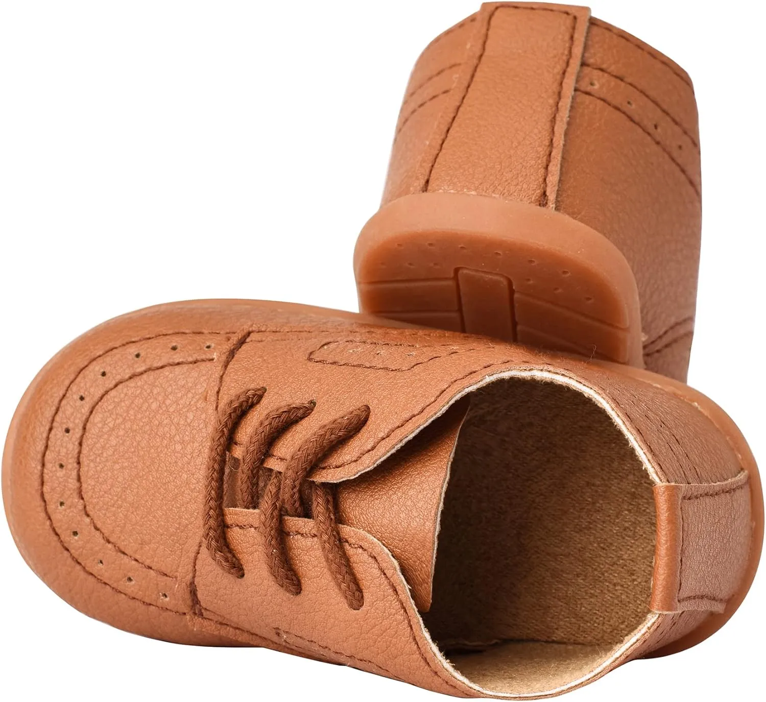 Anrentiy Baby Toddler Boys Girls Oxford Dress Shoes Classic Formal Infant First Walking Christening Shoes