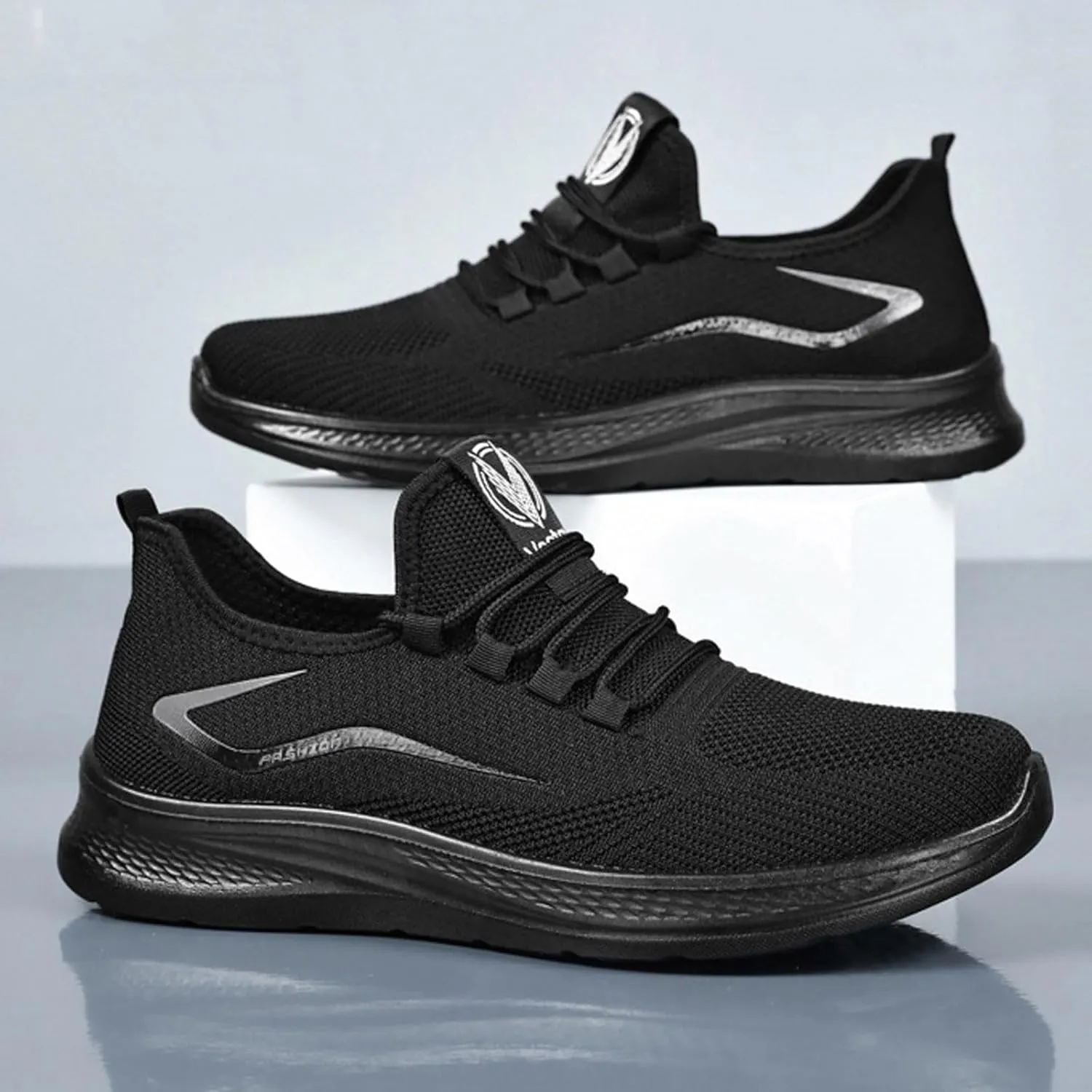 Arch Support Non Slip Minimalist Shoes for Men Breathable Mesh Fashion Sneaker Men's Arch Support Insole Shoes