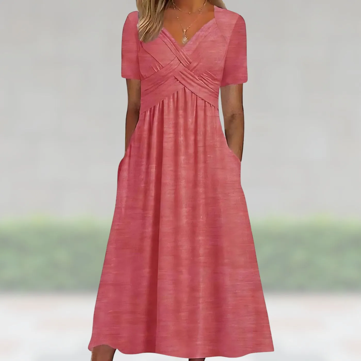 Artiselle® | Elegant Dress with Tummy Coverage