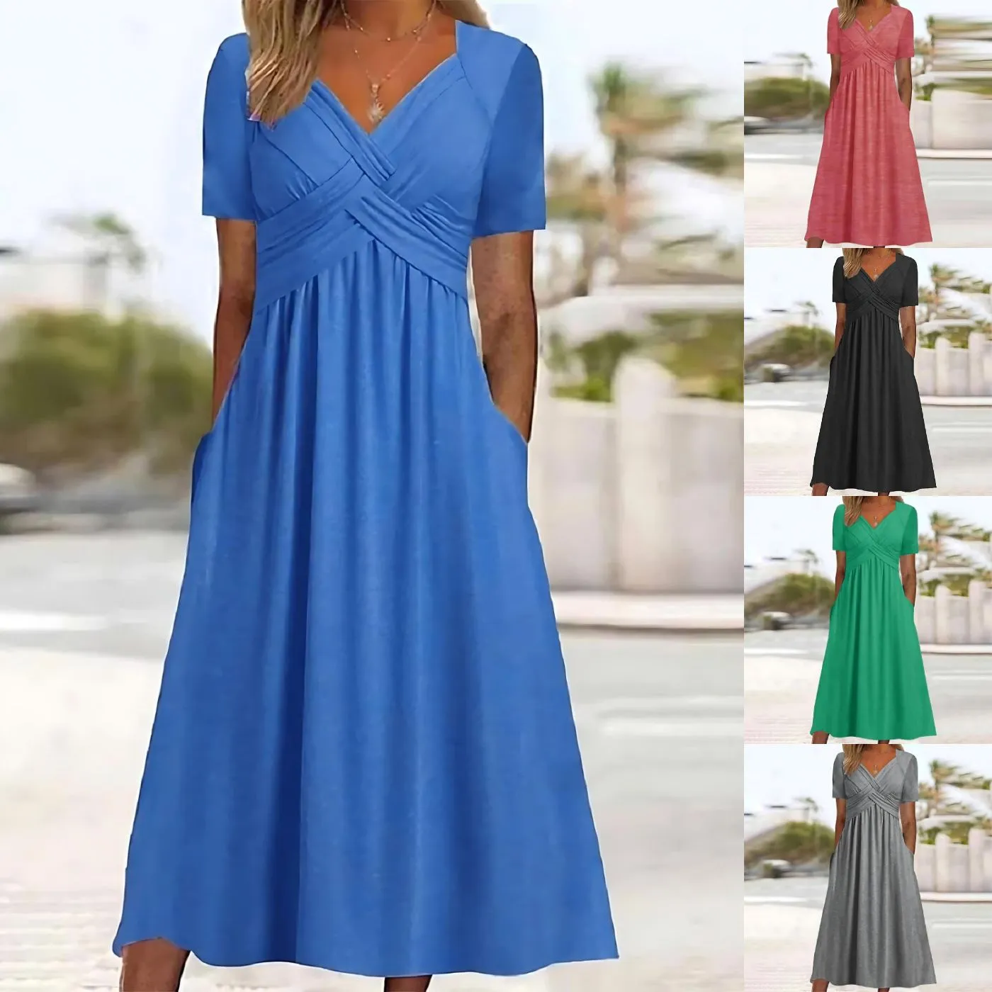 Artiselle® | Elegant Dress with Tummy Coverage