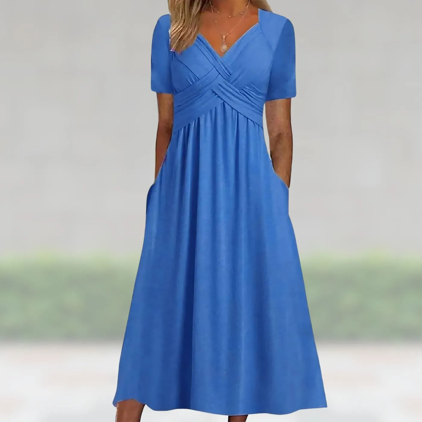 Artiselle® | Elegant Dress with Tummy Coverage