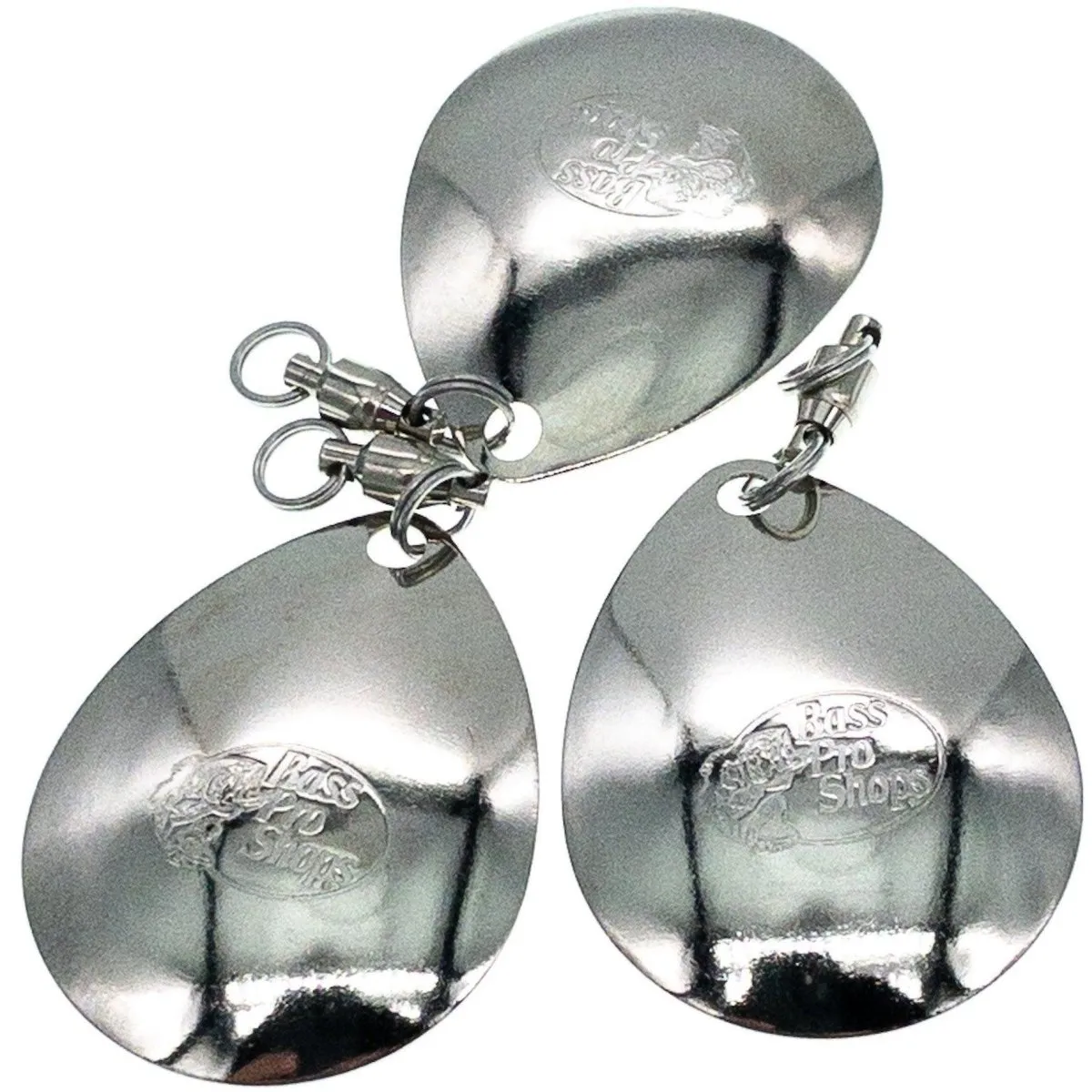 Bass Pro Colorado Blades #5 w Swivel Nickel Qty 3
