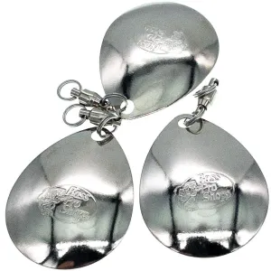 Bass Pro Colorado Blades #5 w Swivel Nickel Qty 3