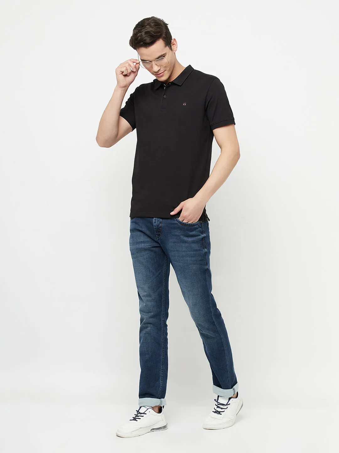 Black Polo T-Shirt