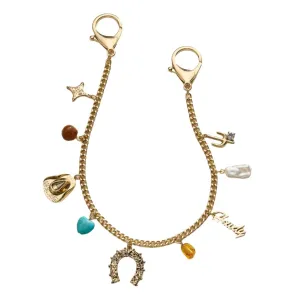 Boho Charm Gold Bag Chain