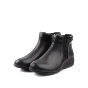camel active Women Callie 1 Zipper Boots -712401-KT02SV-1-BLACK