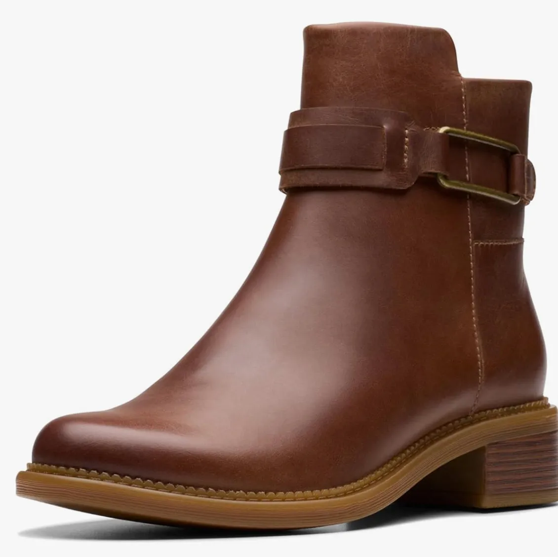 Clarks: Maye Bella Boots in Tan 26179641