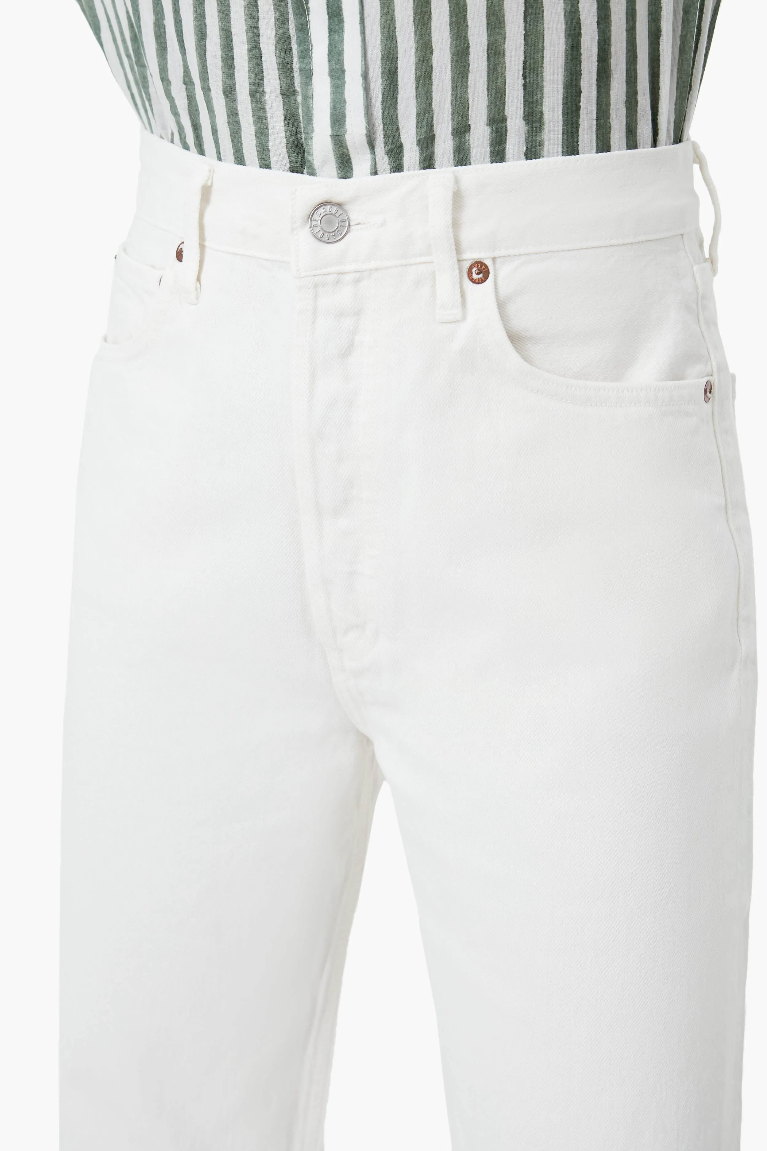 Drum 90s Pinch Waist Straight