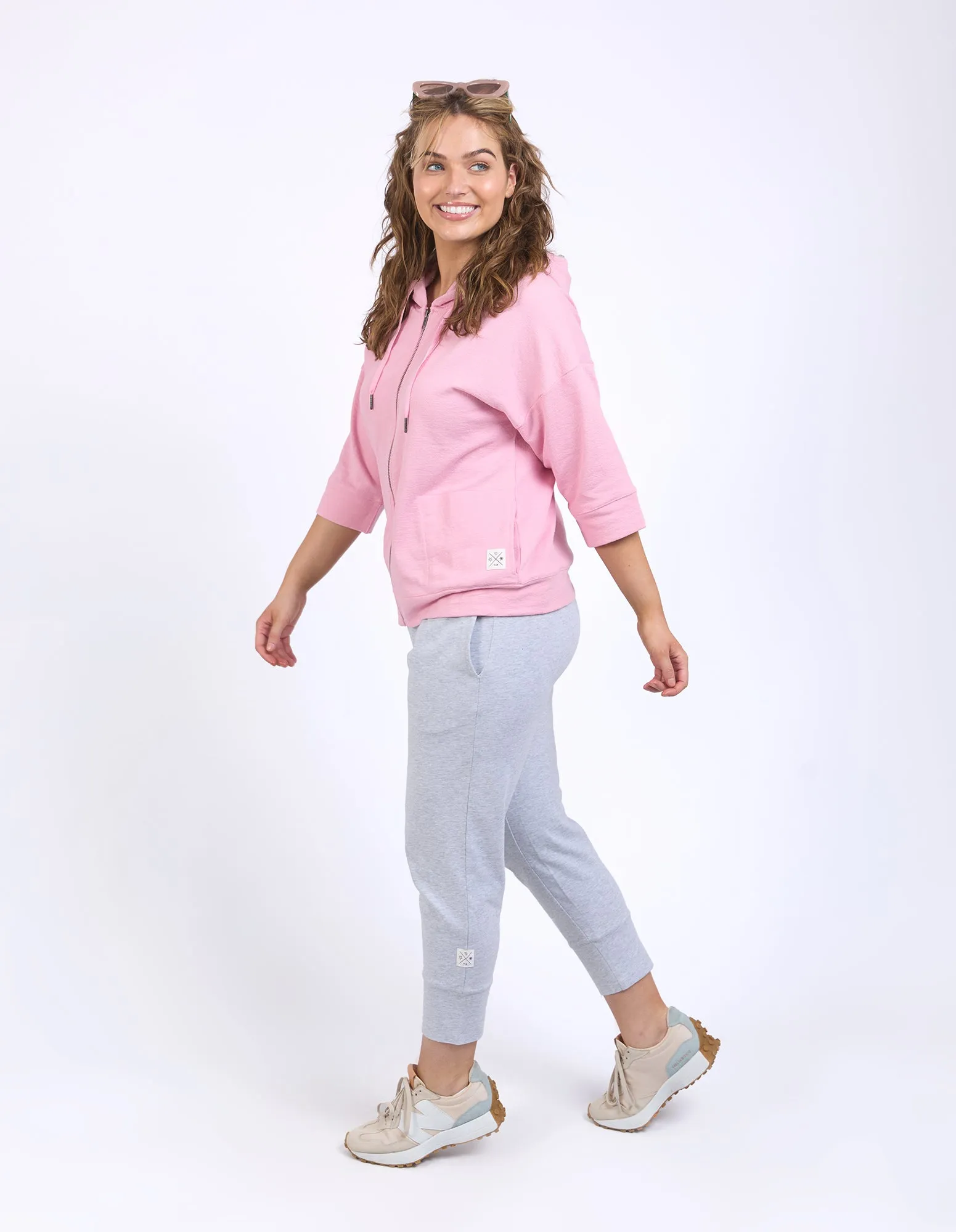 Elm Beachy Zip Hoodie 81X4197.SOP - Soft Pink