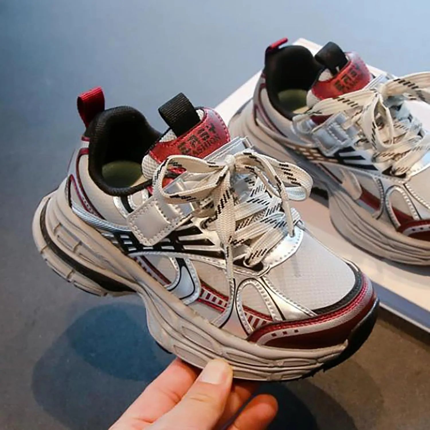 Girls Tennis Shoes Girls Sneakers Kids Sneakers for Boys Girls Running Tennis Shoes Breathable Sport Athletic Shoes