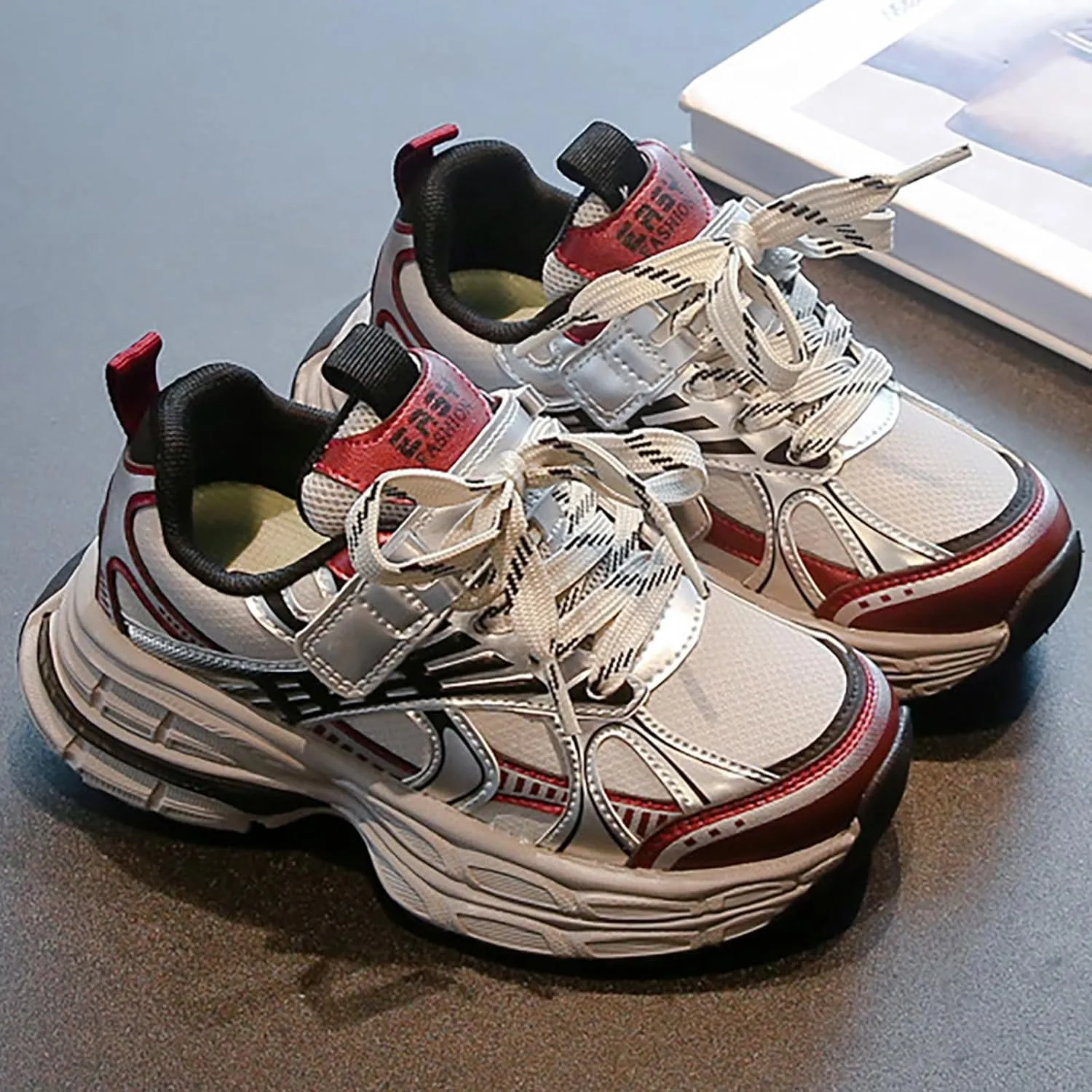 Girls Tennis Shoes Girls Sneakers Kids Sneakers for Boys Girls Running Tennis Shoes Breathable Sport Athletic Shoes