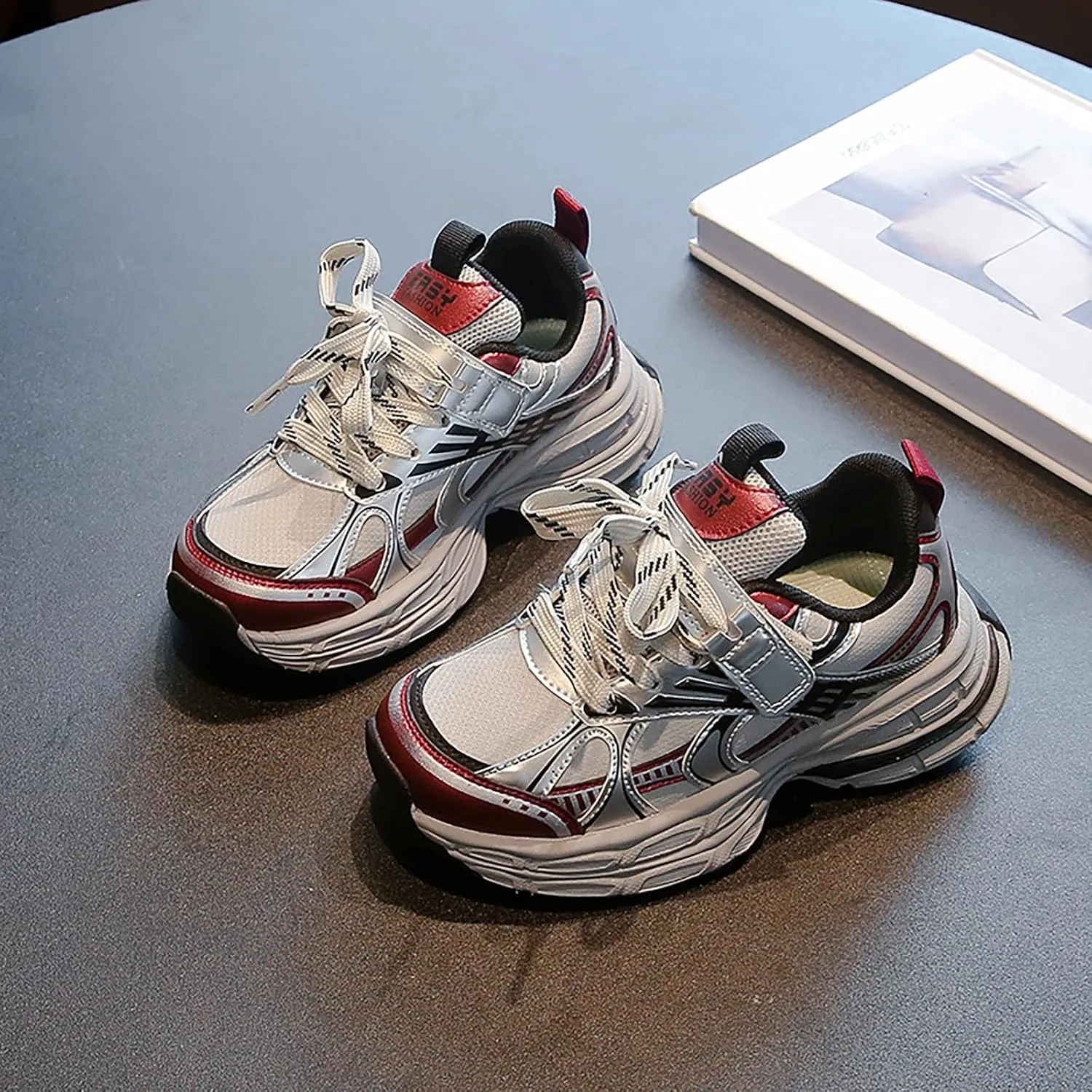 Girls Tennis Shoes Girls Sneakers Kids Sneakers for Boys Girls Running Tennis Shoes Breathable Sport Athletic Shoes