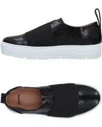 Jil Sander Leather Slip-on Sneakers