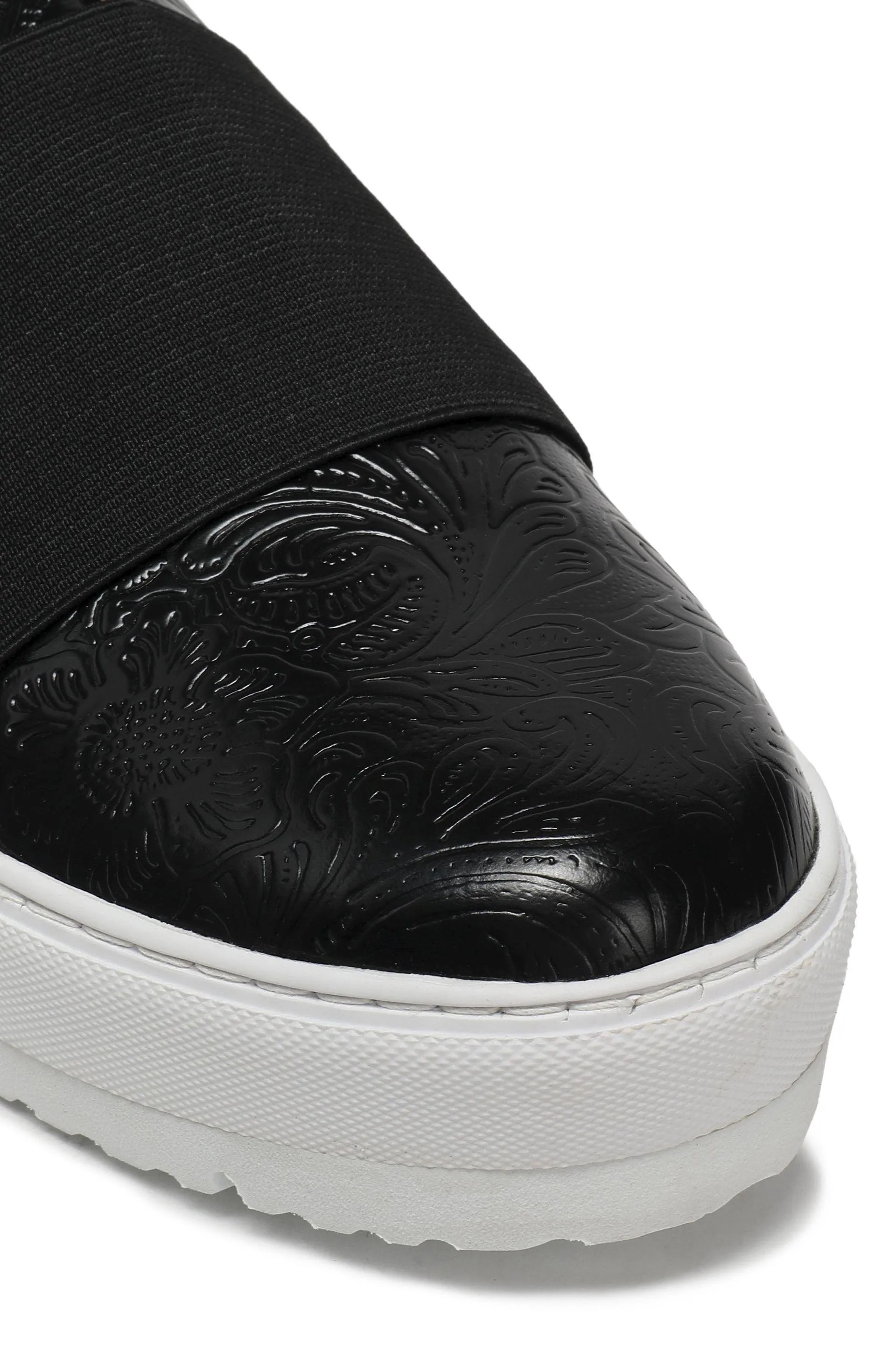 Jil Sander Leather Slip-on Sneakers