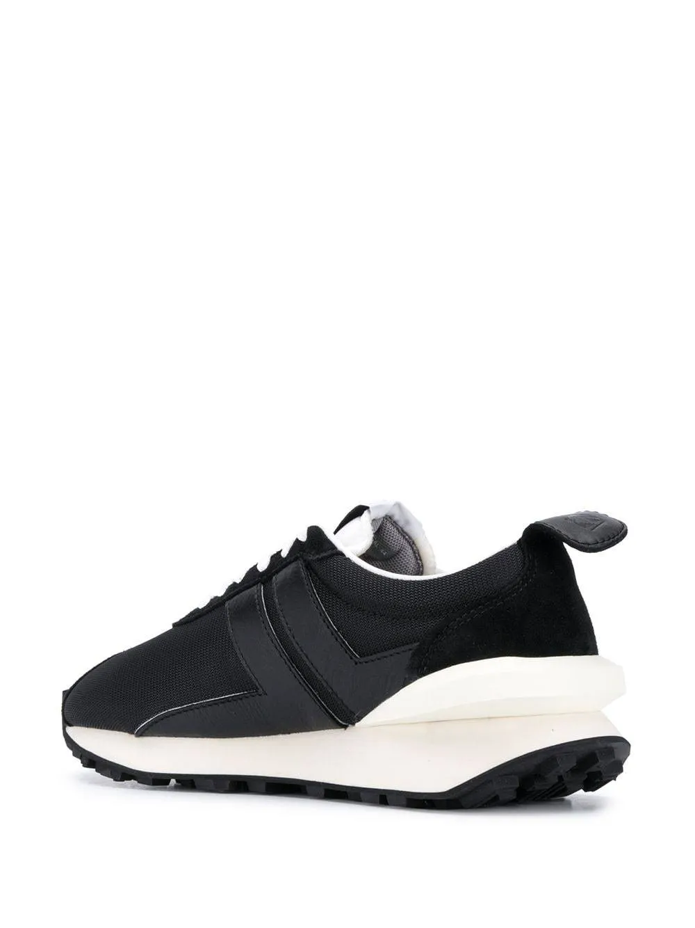 LANVIN Nylon Bumpr Sneakers Black