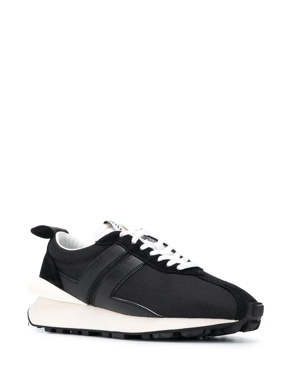 LANVIN Nylon Bumpr Sneakers Black