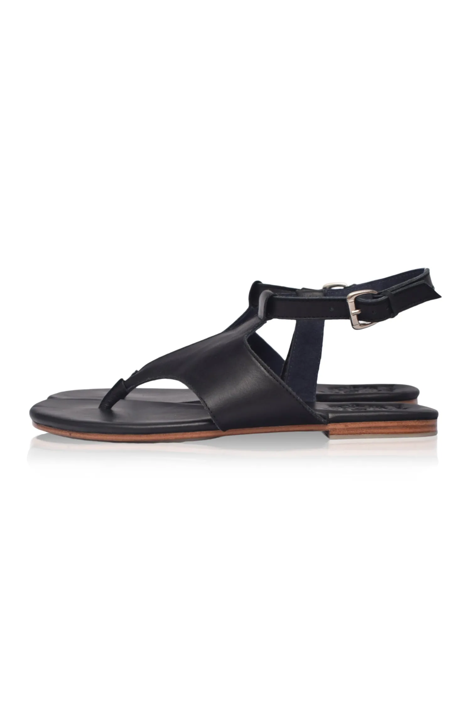 Lost in Jungle Leather Sandals (Sz. 6)
