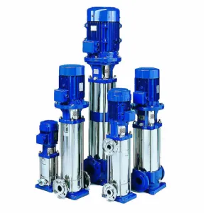 Lowara 22SV Series 304ss Vertical Multistage Pumps (Max 500LPM)