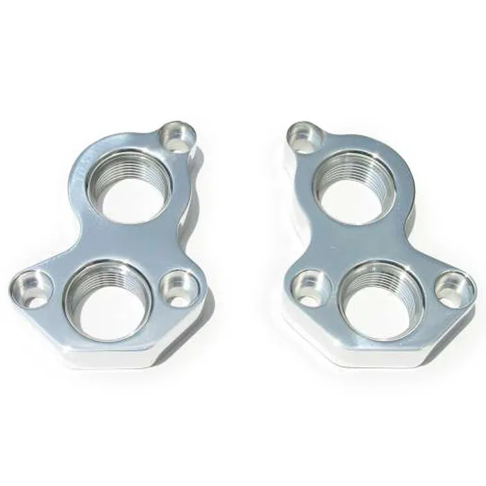 Meziere GM LS Block Adapter - Polished