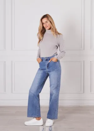 Monaco Demi Wide Leg | Light Blue