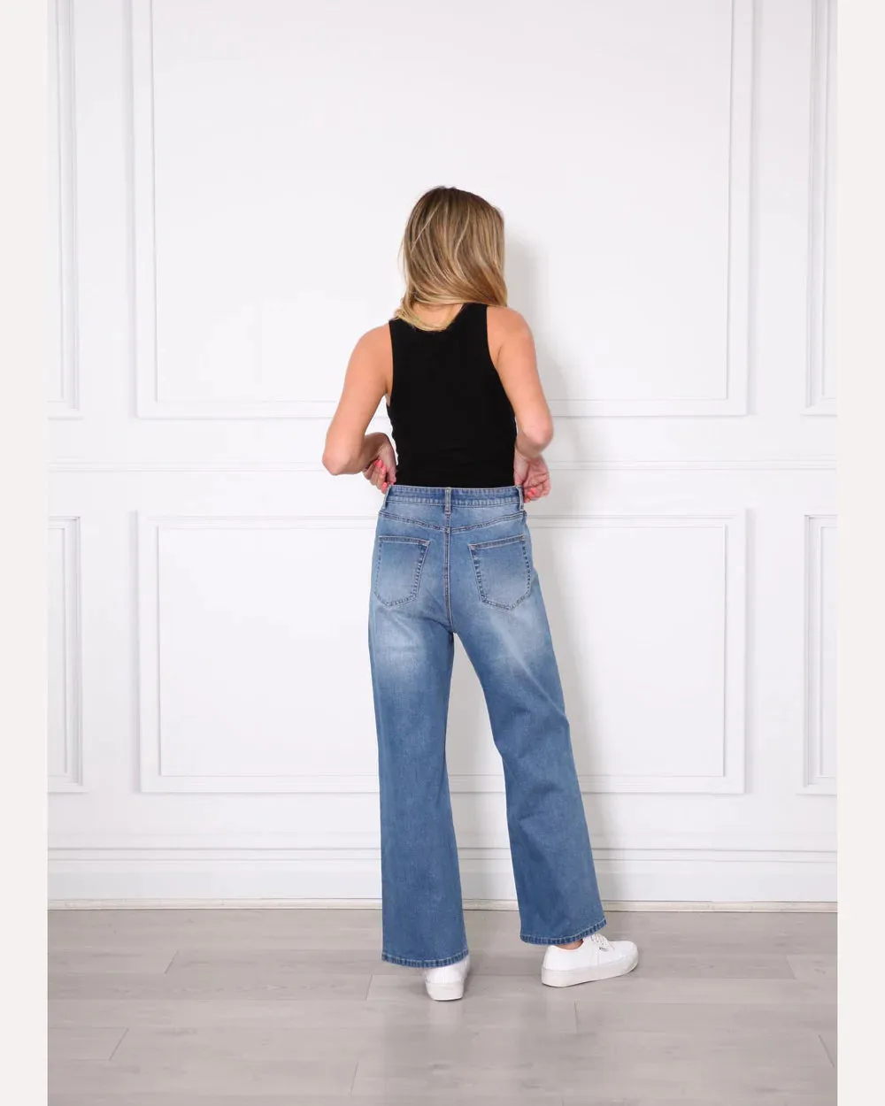 Monaco Demi Wide Leg | Light Blue