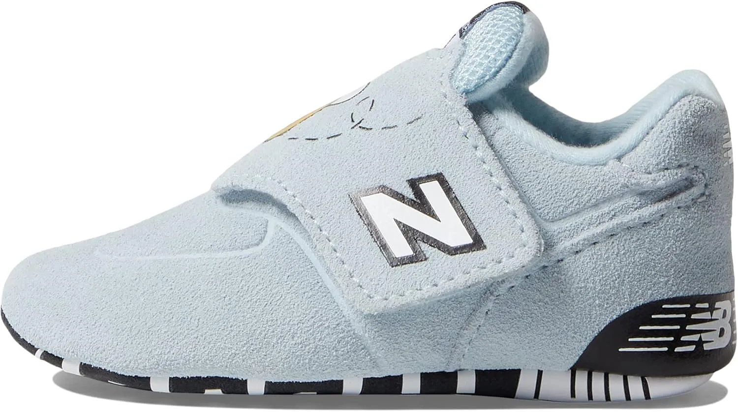 New Balance Unisex-Baby 574 V1 Crib Hook & Loop Sneaker