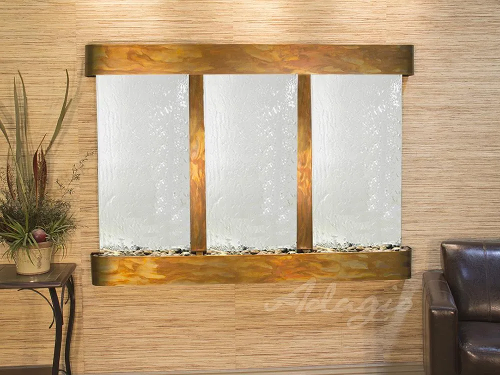 Olympus Falls Silver Mirror