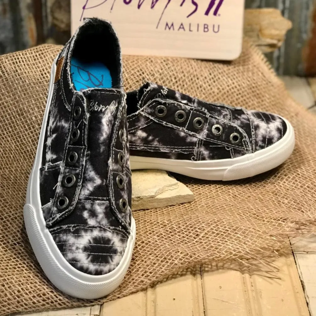 Play Shadow Tie Dye Canvas Slip On Sneaker