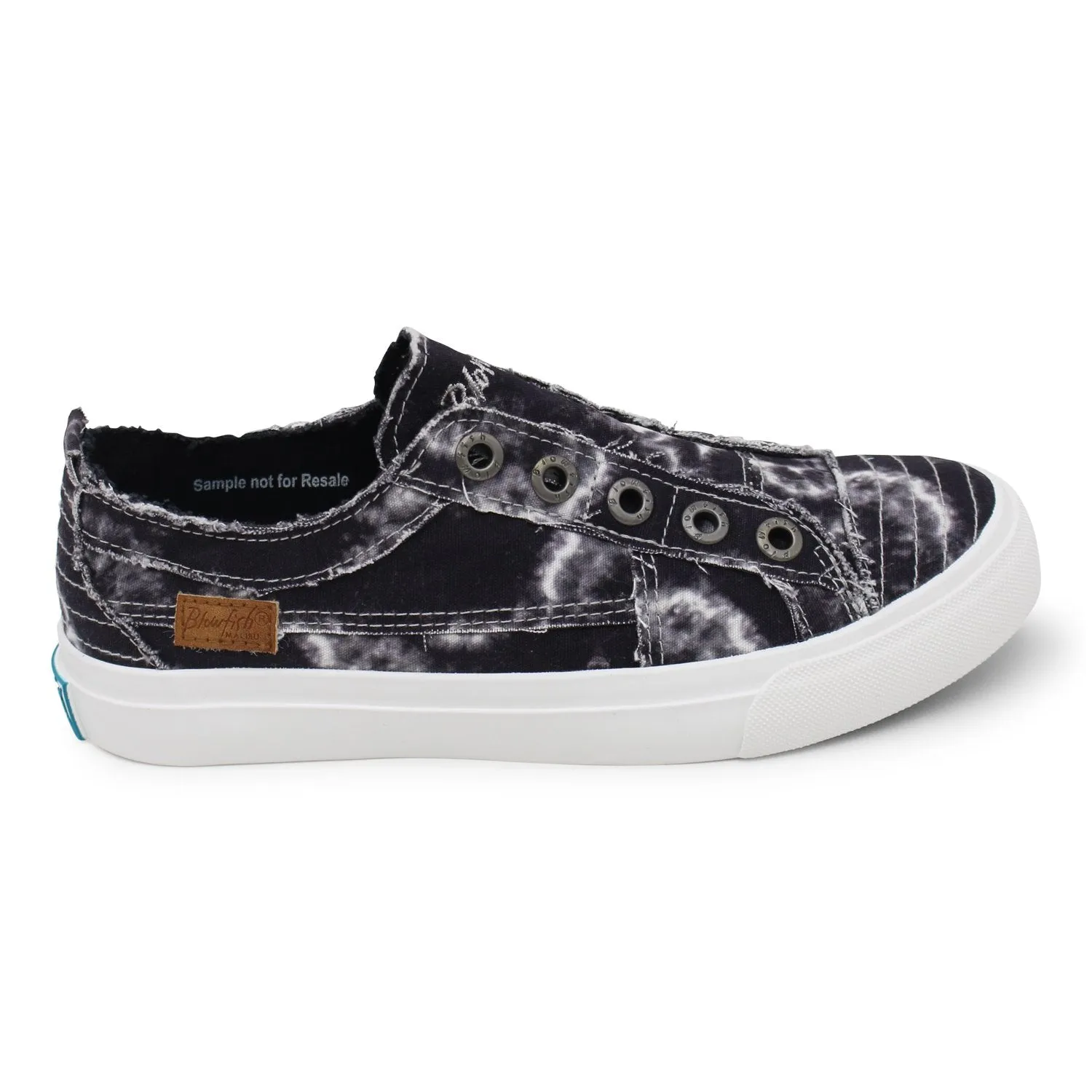 Play Shadow Tie Dye Canvas Slip On Sneaker