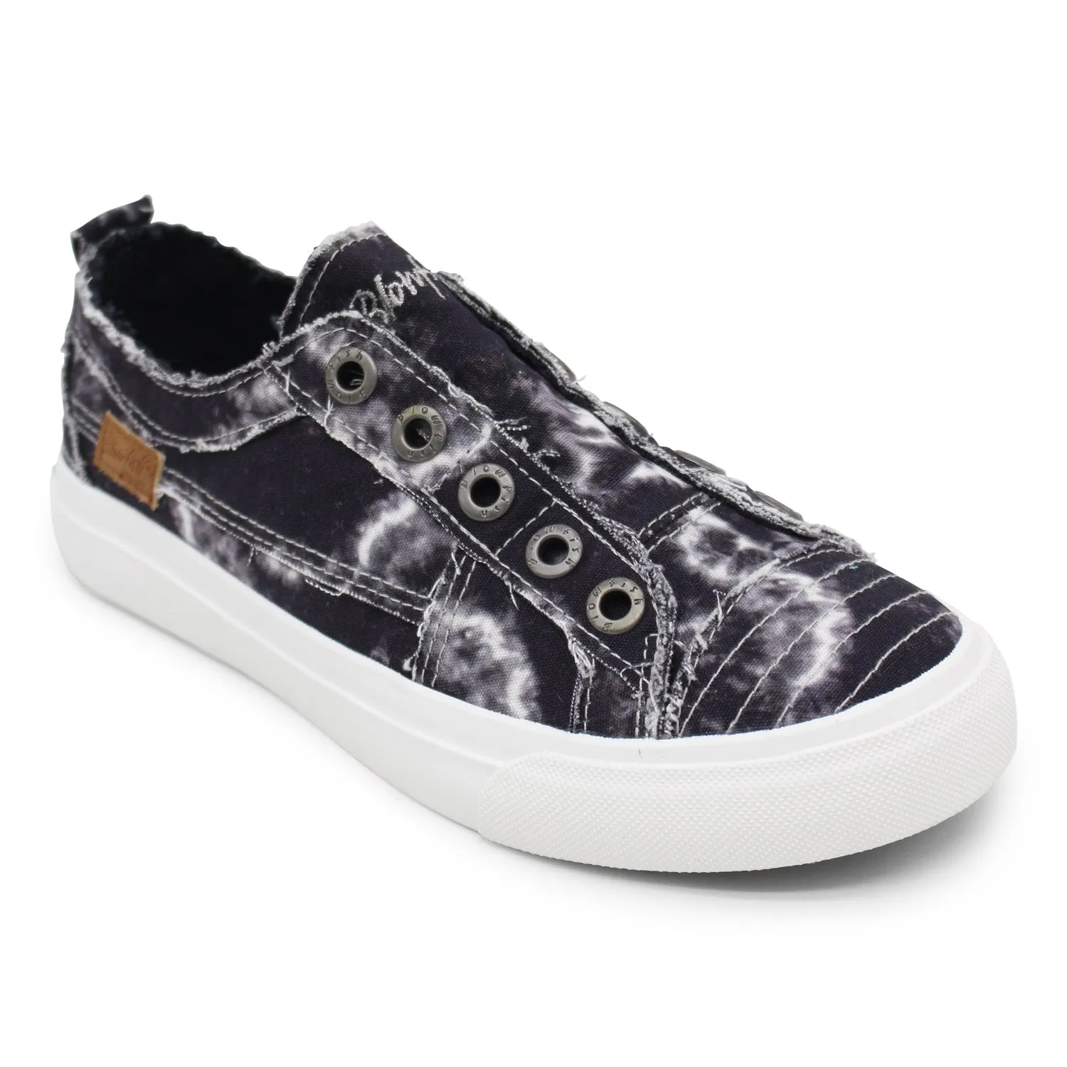 Play Shadow Tie Dye Canvas Slip On Sneaker
