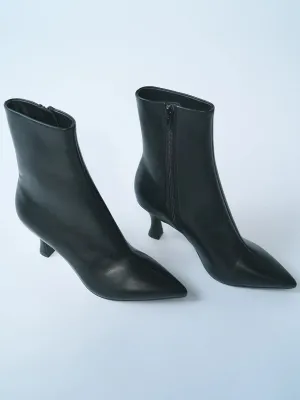Pointed Toe Ankle Boots