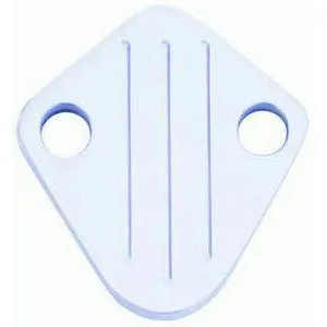 Racing Power Polished Aluminum BB Chevy Block-Off Plate