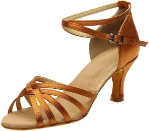 Sandals Dance Shoes Ballroom Latin Women's Color Fashion Prom Women's Sandals Women Sandals Wedge Dress Sandals for Women