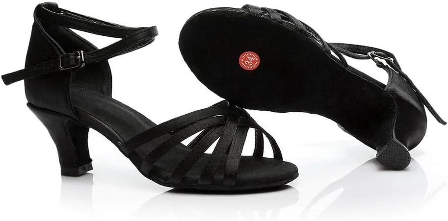 Sandals Dance Shoes Ballroom Latin Women's Color Fashion Prom Women's Sandals Women Sandals Wedge Dress Sandals for Women