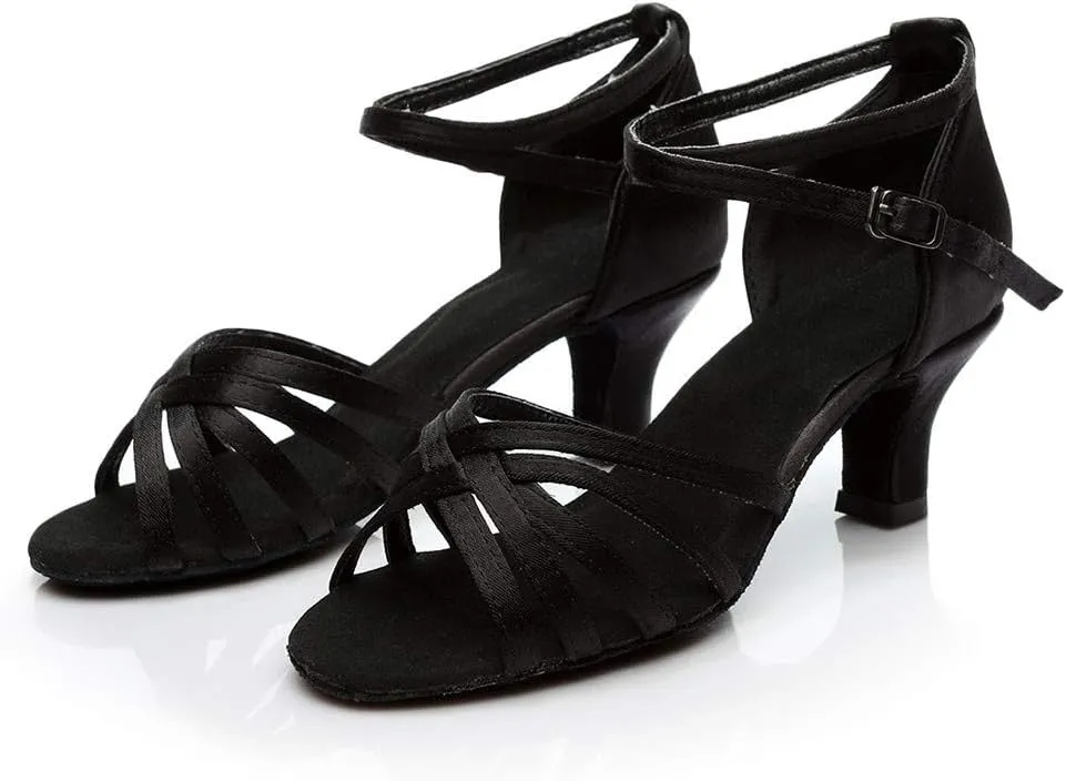 Sandals Dance Shoes Ballroom Latin Women's Color Fashion Prom Women's Sandals Women Sandals Wedge Dress Sandals for Women