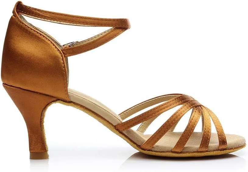 Sandals Dance Shoes Ballroom Latin Women's Color Fashion Prom Women's Sandals Women Sandals Wedge Dress Sandals for Women