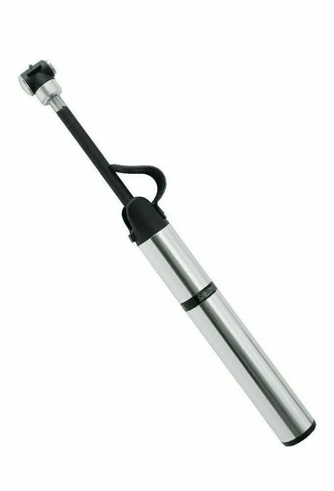 SKS Spareo Dual Valve Aluminium Mini Pump - Silver - 215mm