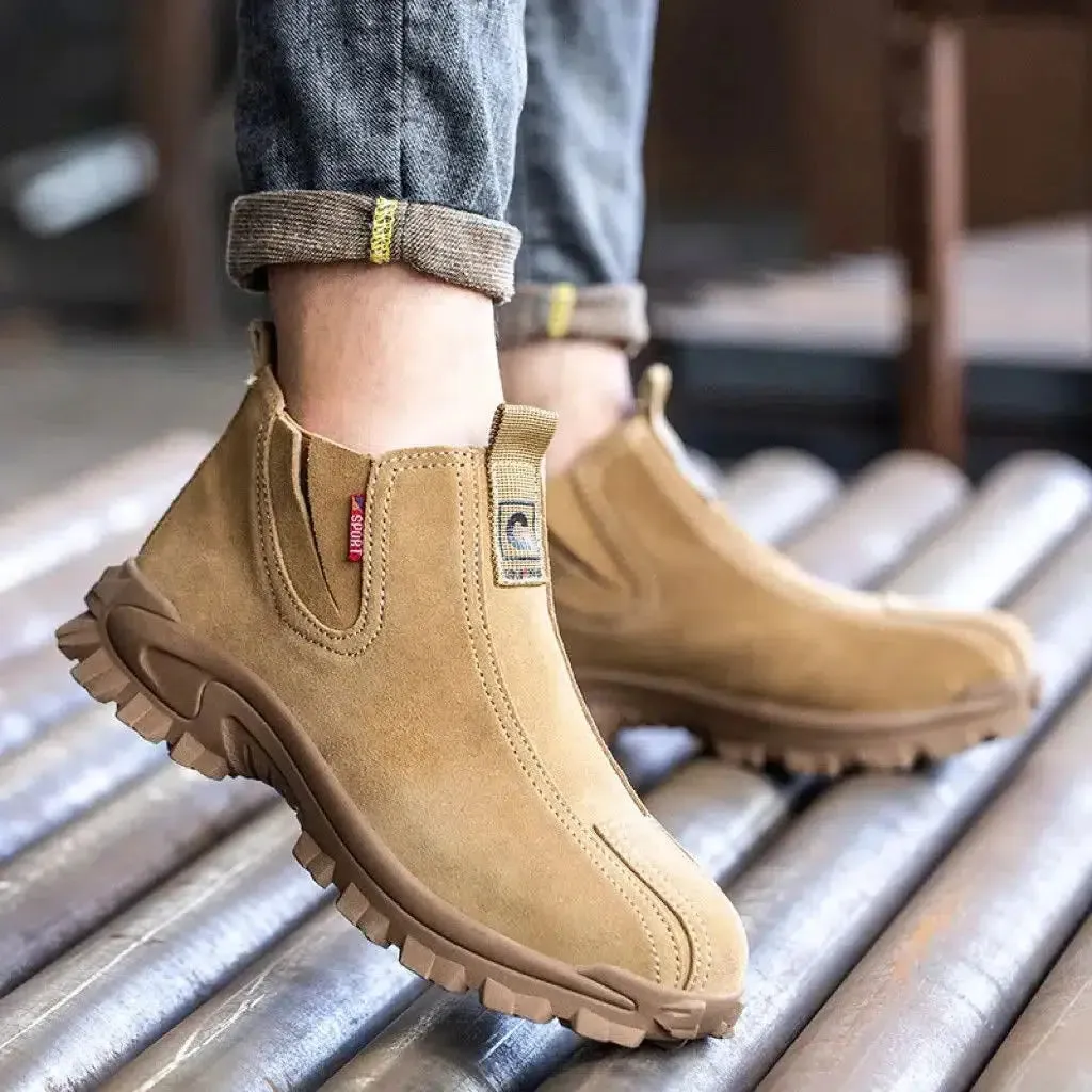Steel Toe Men's Work Shoes