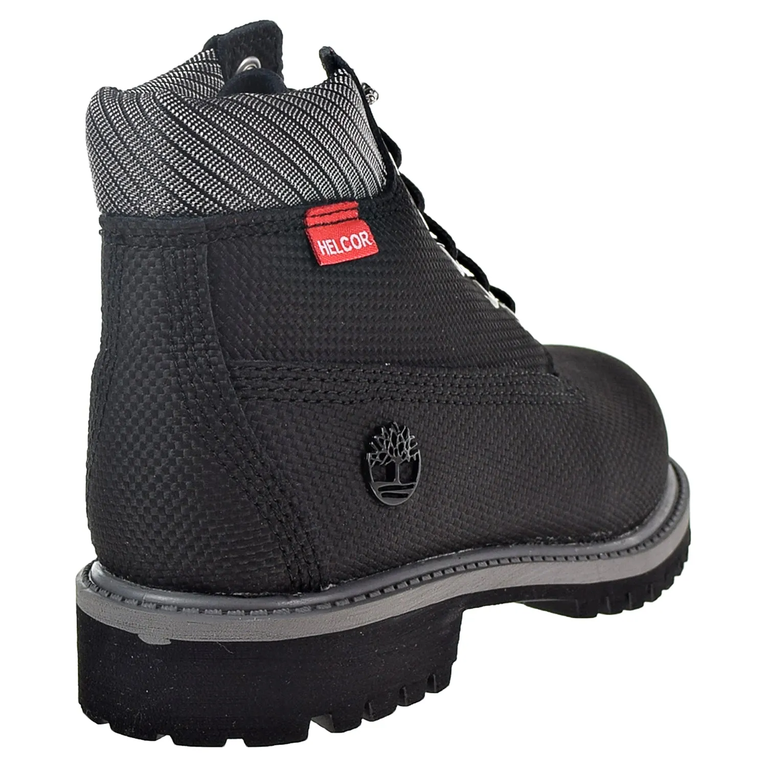 Timberland 6" Premium Boot Little Kid's Shoes Black Helcor
