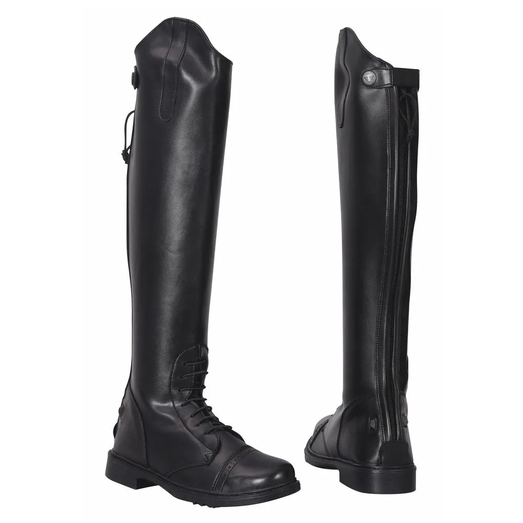 TuffRider Ladies Starter Back Zip Field Boots in Synthetic Leather